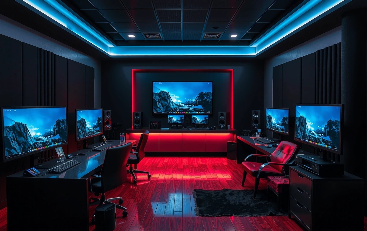 Estudio de producción ChromaFlow